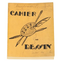 Alexandre Iolas, Victor Brauner, Cahier de dessin