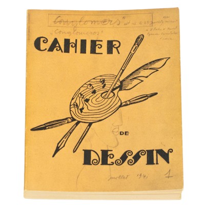 Alexandre Iolas, Victor Brauner, Cahier de dessin foto