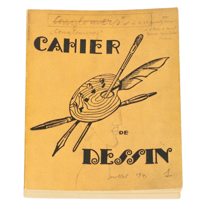 Alexandre Iolas, Victor Brauner, Cahier de dessin