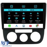 Navigatie Dedicata Volkswagen Golf5 Jetta (2004-2009), 10Inch, 6Gb Ram, 128Gb Stocare, Carplay - Clima Manuala Performance AutoTuning