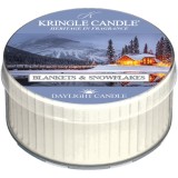 Kringle Candle Blankets &amp; Snowflakes Daylight DTC lum&acirc;nare parfumată 42 g