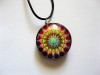 Colier mandala din sticla 52469