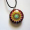 colier mandala din sticla 52469