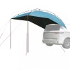 Cort Auto Albastru vidaXL, Impermeabil, Poliester, 340x250x200cm, Camping, Drumetii, Universal, Geanta Transport Inclusa