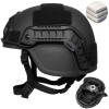 Cască tactică balistică MICH NIJ IIIA, Rezista la proiectile de 9mm, .357 SIG și .44 Magnum, compatibila NVG, Șină FAST, Sistem reglaj 360&deg;, Material