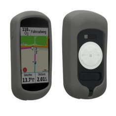 Husa GPS Kwmobile pentru Garmin Edge Explore, Gri, Silicon, 46912.22 foto