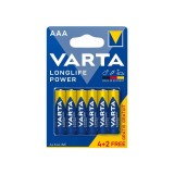 Cumpara ieftin Set 6 baterii Varta tip AAA Longlife Power Alkaline 4903121436