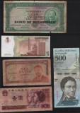 Set 5 bancnote de prin lume adunate (cele din imagini) #33, Africa