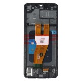 Display LCD Touchscreen cu Rama Samsung Galaxy A05 A055 Negru Compatibil