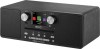 Internet radio ECG B.BOLD 7200 Intero Black, FM + DAB, stereo 2 &times; 10 W, CD audio si MP3, Bluetooth, USB, carcasa lemn, negru