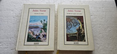 INSULA CU ELICE + 20.000 DE LEGHE SUB MARI JULES VERNE COLECTIA ADEVARUL foto