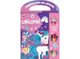 Poseta Mea Cu Jocuri - Unicorni, - Editura Mimorello
