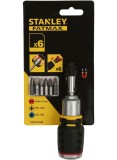 Surubelnita tubulara cu clichet Stanley FatMax si 6 biti FMHT0-62688