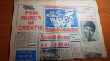 Magazin 10 ianuarie 1970-articol si foto orasul bacau,si articol orasul cluj