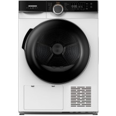 Uscator de rufe Heinner HHPD-M10K3A+++, Pompa de caldura, 10 kg, Inverter, 14 programe, Clasa A+++, Control touch, Functie Anti-Sifonare, Program Ster