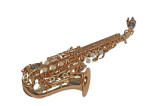 Cumpara ieftin Saxofon Sopran curbat Karl Glaser Sopranina Bb AURIU Gold Saxophone Neuenkirchen-Germany