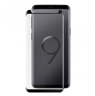Tempered Glass Vetter Samsung Galaxy S9 Plus, Full Frame 3D Tempered Glass Vetter GO, Black foto