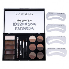 Kit Sprancene Sublime Brows PRO Handaiyan - Farduri, Sabloane, Pensule