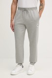 Converse pantaloni de trening culoarea gri, melanj, CVM5B978