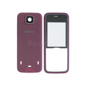 Copertă frontală și spate pentru Nokia 7310 Supernova roz foto