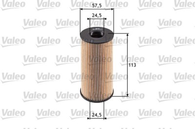 VALEO 586529 Filtru ulei foto