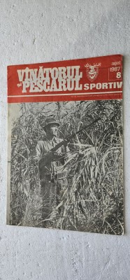 REVISTA VANATORUL SI PESCARUL SPORTIV , ANUL 1987 , NR 8 foto