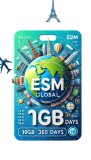 eSIM Global 10GB 365 days Economy