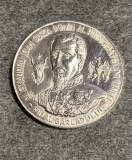 Medalie Alexandru Ioan Cuza fiu al B&acirc;rladului argint