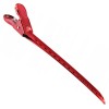 Agrafe Par Coafura Profesionale Enzo, Otel, Rosii, 10cm, Clame Suvite, Accesorii Coafor