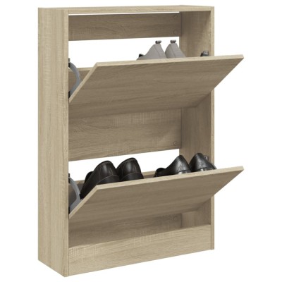 vidaXL Pantofar, stejar sonoma, 60x21x87,5 cm, lemn compozit foto