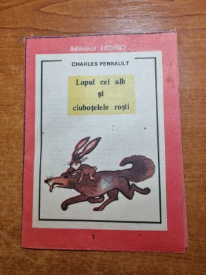 revista pentru copii - lupul cel alb si ciubotelele rosii foto