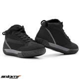 Cumpara ieftin Ghete pentru scuter - motocicleta Urban Unisex Seventy model SD-BC12 culoare: negru Negru 49