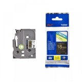 Brother TZE344 Tape 18mm Gold ON Black Ribbon Cartridge