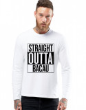 Cumpara ieftin Bluza barbati alba - Straight Outta Bacau - M, THEICONIC