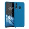 Husa Kwmobile pentru Huawei P30 Lite, Silicon, Albastru, 47510.224