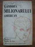 THOMAS J. STANLEY - GANDIREA MILIONARULUI AMERICAN - 2000