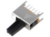Comutator glisant DPDT 0,3A/125VAC ON-ON THT 2 poziții