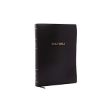 KJV, Reference Bible, Super Giant Print, Leather-Look, Black, Red Letter Edition