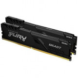 Memorie Fury Beast 16GB(2x8GB) DDR4 2666MHz CL16 Dual Channel Kit, Kingston
