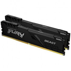 Memorie Fury Beast 16GB(2x8GB) DDR4 2666MHz CL16 Dual Channel Kit