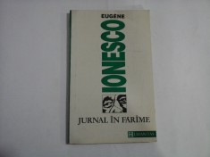 EUGENE ONESCO - JURNAL IN FARIME foto