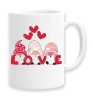 Cana alba personalizata Love, Model trio, INOVATIX&reg;. 330ml, Oem