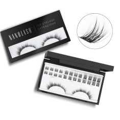 Gene false &icirc;n cluster pentru aplicare DIY acasă Nanolash DIVINE 36 buc