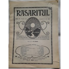 Revista Rasaritul nr.25-28/1925
