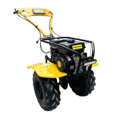 Motocultor ProGARDEN HS500N, 7 CP, benzina, 2+1 viteze, roti ATV 19x7-8, far LED (Campo 753) foto