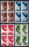 Romania 1945 - Lp 171 - Primul Congres General ARLUS - bloc de 4 - MNH