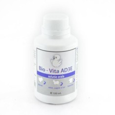 VITAMINA AD3E PASARI, VITEI, OI, CAPRE, BUVABIL, 100ML