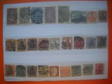 HOPCT LOT NR 656 GERMANIA REICH -STAMPILOGRAFIE DEOSEBITA -26 TIMBRE VECHI-STAMPILAT