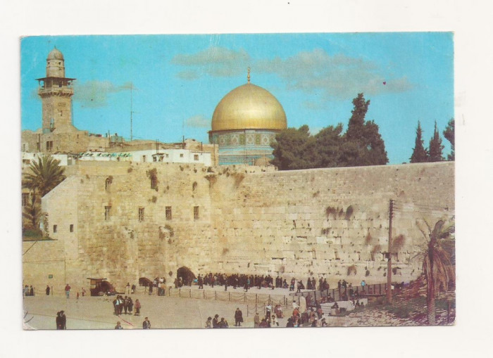 FA3 - Carte Postala - ISRAEL - Jerusalem, Western Wall, necirculat