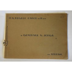 M.S. Regele Carol al II-lea - Guvernul N. Iorga de Sfernic - mapa 15 caricaturi - 1931-1932